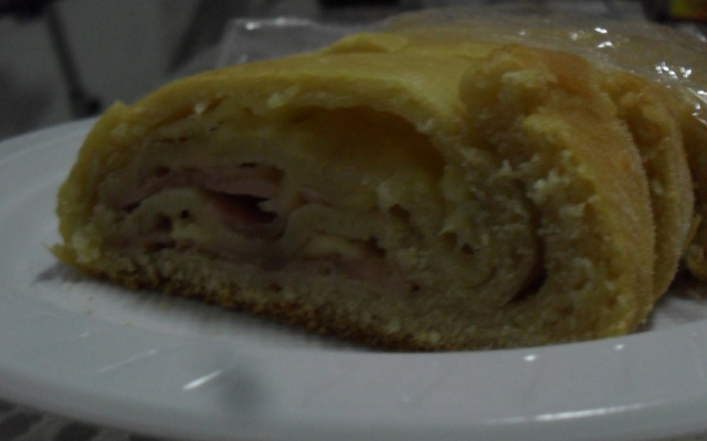 Pão recheado e prático