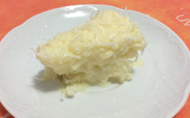 Bolo podre ou gelado de tapioca