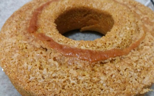 Bolo de fubá integral