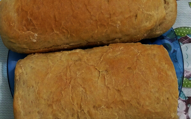 Pão caseiro sem ovo