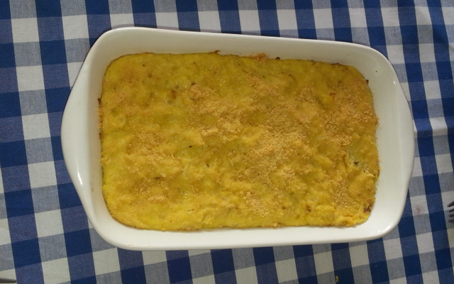 Frango com creme de milho