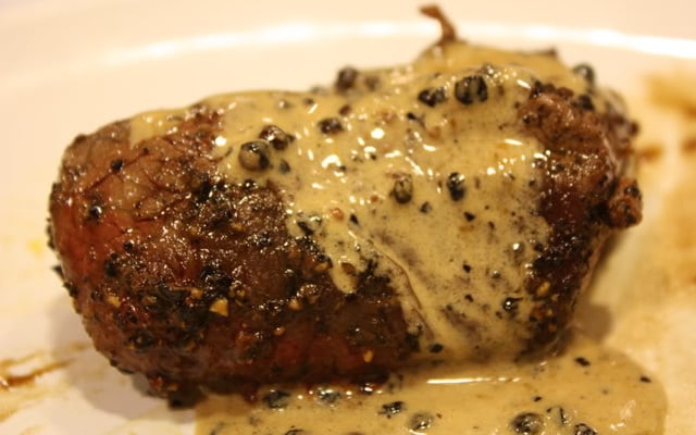 Steak au Poivre