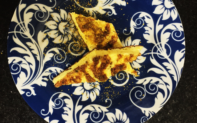 Omelete especial à moda indiana