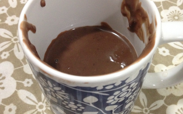 Chocolate quente fácil