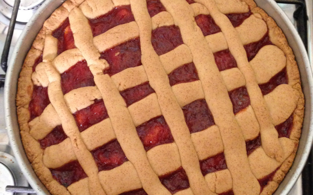 Torta de goiabada muito fácil