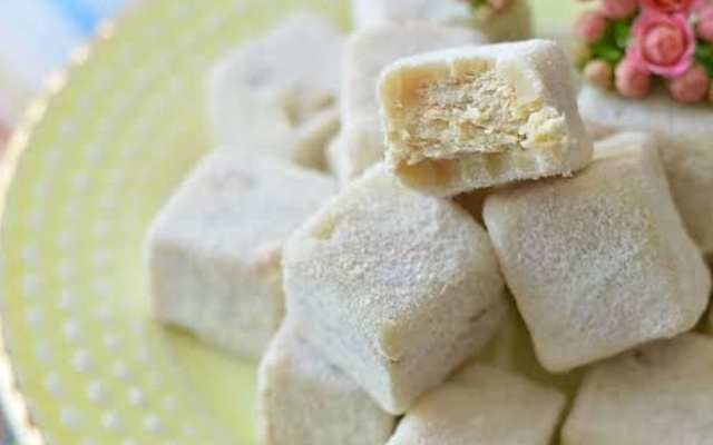 Palha italiana de leite ninho 