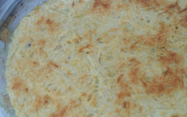 Frango com creme de milho