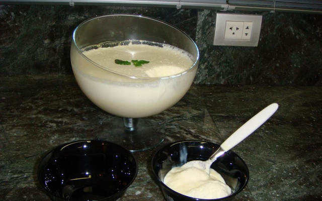 Mousse espuma de coco