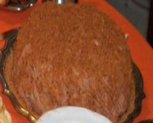Torta de amendoim