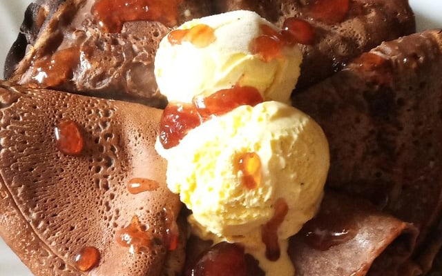 Panqueca de chocolate