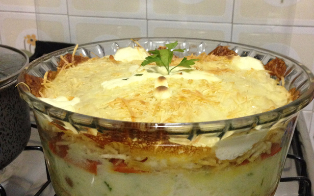 Cachorro-quente de forno diferente