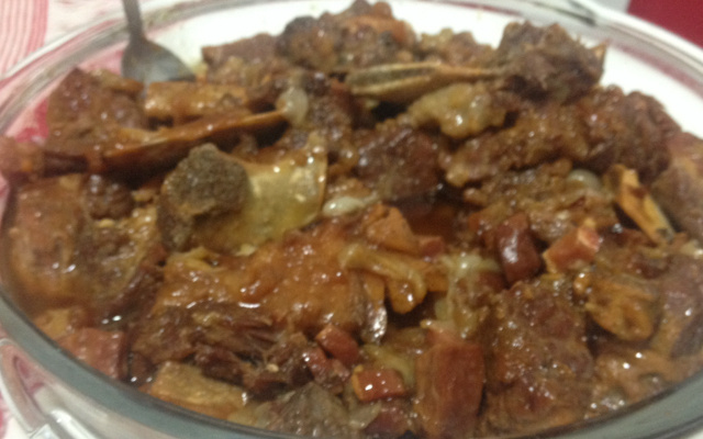 Costela deliciosa na cebola