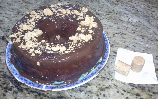 Bolo fácil de amendoim