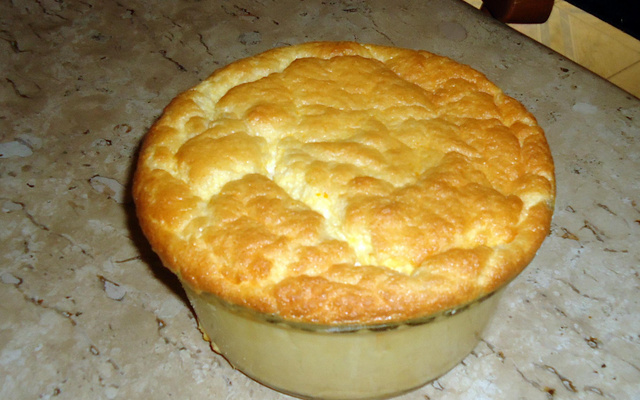 Souflé de milho verde