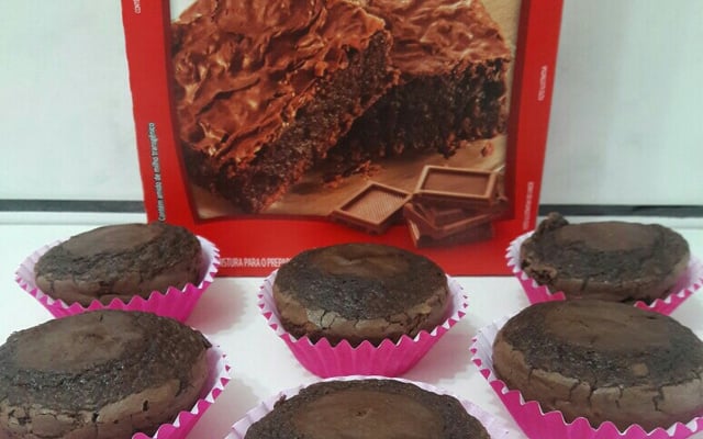 Brownies na cupcake maker