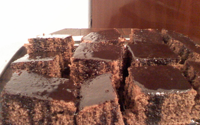 Bolo (suculento) de chocolate