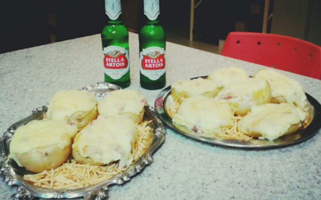 Batata recheada da Ivy