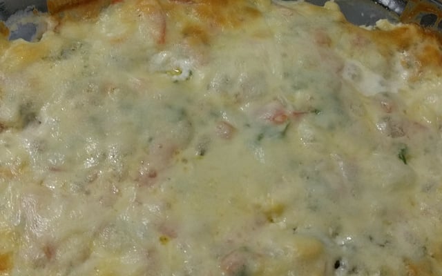 Couve-flor gratinada