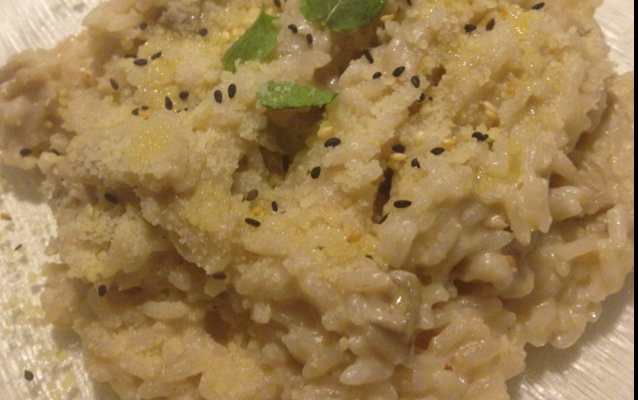 Risoto de Shitake e Shimeji