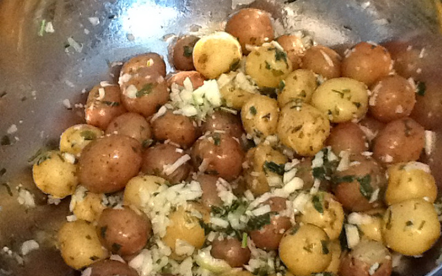 Batatinhas de casamento