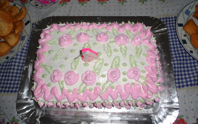 Bolo de trigo simples