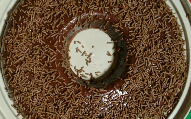 Brigadeirão de microondas