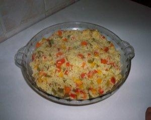 Arroz colorido
