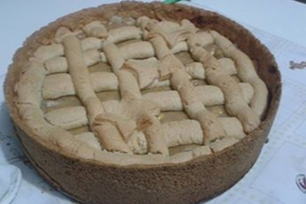 Torta simples de banana
