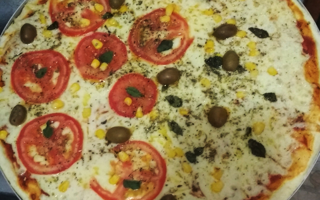 Pizza de frigideira deliciosa