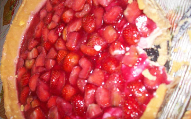 Deliciosa torta de morango