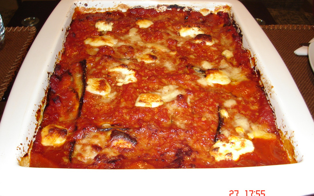 Berinjela à parmegiana