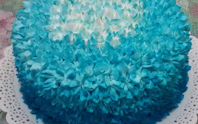 Bolo de Abacaxi com creme