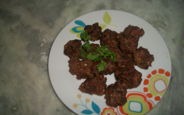 Bolinho de carne moída