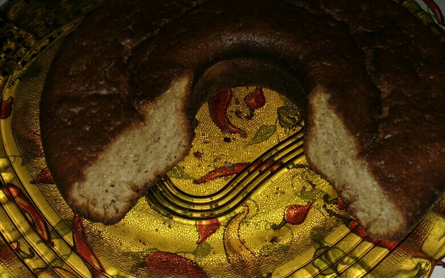 Bolo rápido de maçã no liquidificador