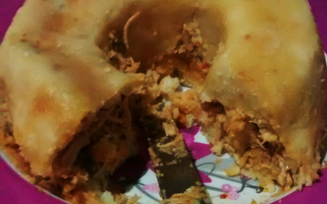 Bolo salgado de liquidificador