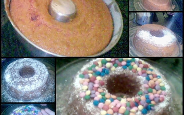 Bolo fácil de massa pronta