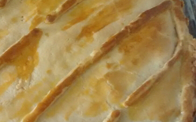 Torta de frango com catupiry - massa podre