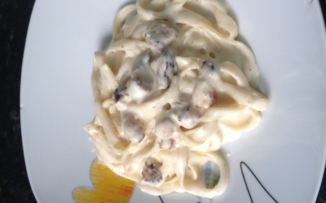 Fettuccine ao molho Alfredo