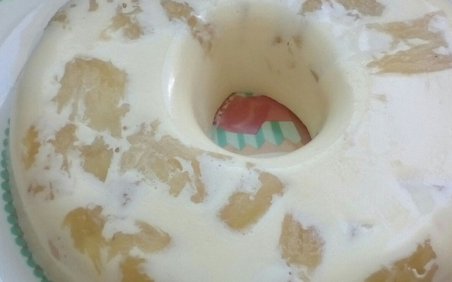 Mousse de abacaxi light