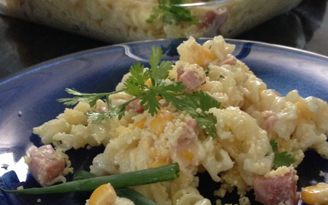 Macarrão à romanesca da Vivi