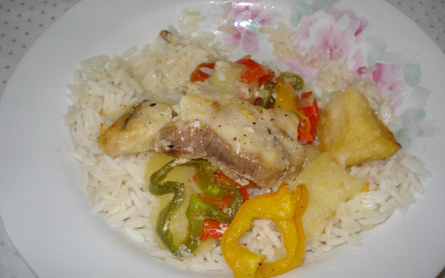 Filé de peixe ao forno