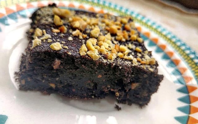 Brownie vegano