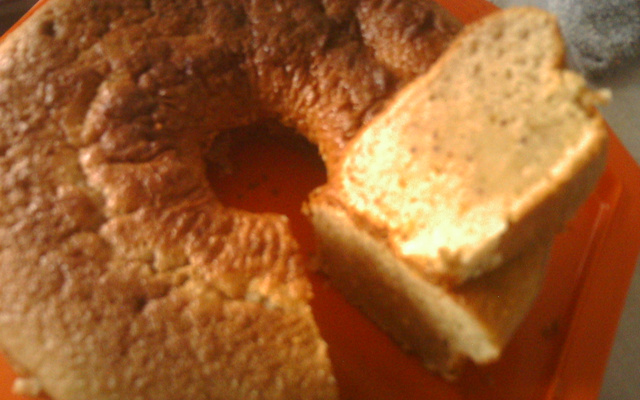 Bolo de maçã com canela