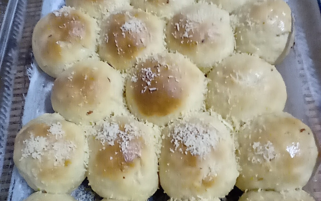 Pão delícia com queijo
