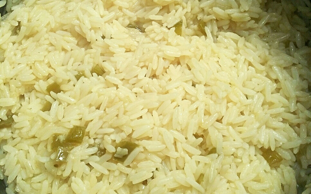 Arroz com mostarda