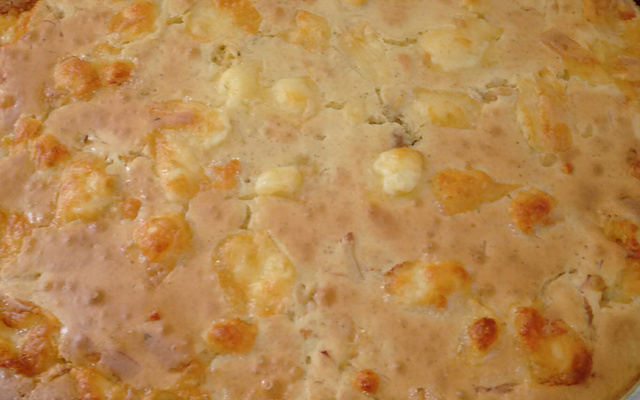 Torta salgada light rápida