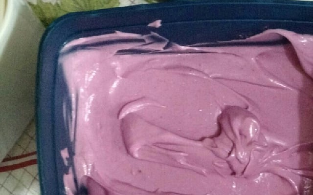 Sorvete com 3 ingredientes