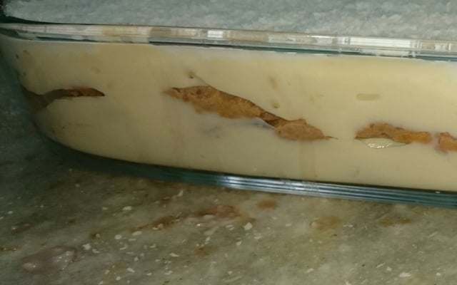 Torta de biscoito champanhe