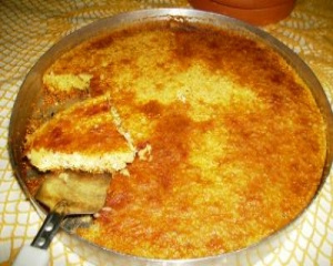 Bolo kimilho com coco