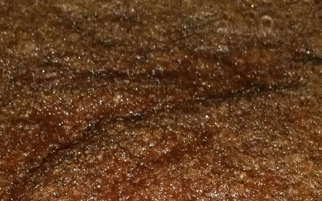 Bolo de chocolate integral com cobertura